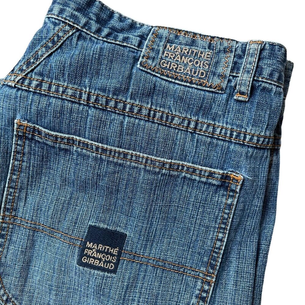 Vtg 90s Marithe Francois Girbaud Shorts Mens 40 Jorts Y2K Baggy Denim Wide leg